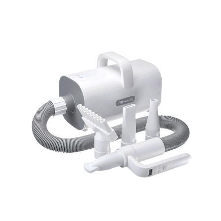 เครื่องเป่าขนสัตว์เลี้ยง MC MISTER CLEAN PET FORCE DRYER ปรับแรงลม 9 ระดับ พร้อมหัวเปลี่ยน 4 หัว ควบคุมอุณหภูมิเพิ่มความสบายให้สัตว์เลี้ยง_0